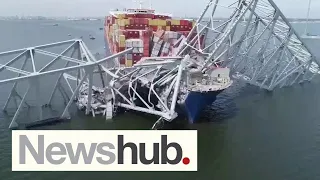 Two bodies recovered after Baltimore bridge collapse, others deemed impossible to reach | Newshub