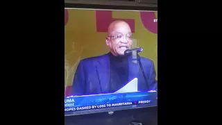 President Zuma can't pronounce facism