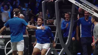 Best Sporting Moment - Roger and Rafa Play Doubles