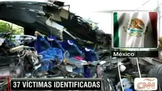 37 víctimas del choque en Veracruz son identificadas