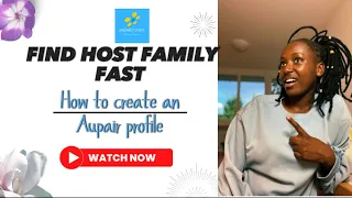 HOW TO CREATE AN AUPAIR PROFILE 2023//🇰🇪🇩🇪TRAVEL ABROAD//FIND A HOST FAMILY FAST