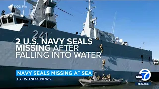 2 Navy SEALs missing after night mission off coast of Somalia