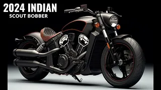 New 2024 Indian Scout Bobber | 2024 Indian Scout Bobber First Look: Unveiling a Bare-Knuckle Luxe