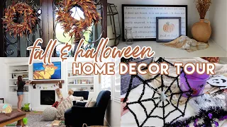 Fall & Halloween Home Decor Tour | Great Dollar Tree Finds! | Kendra Atkins