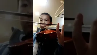 Violin Grade 2 Afloat by Adam Carse from The Fiddler's Nursery