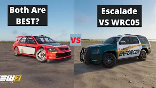The Crew 2: Escalade Enforcer Unit VS Mitsubishi WRC05 - Both are BEST? (Rallycross Showdown)