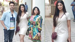 Payal Dev, Digangana Suryavanshi and Rohit Purohit spotted at T-Series office