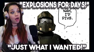 Lauren Reacts *Explosions for Days! Just what I wanted* Helldivers 2 Review  Starship Bloopers-Max0r