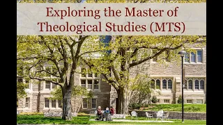 Exploring the Master of Theological Studies Degree | Harvard Divinity School Admissions 2024