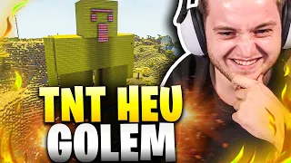 😍😂HEU Golem mit TNT Hoden für REWIS Festival?! | 1. mal nach FREI SCHNAUZE gebaut! | Craft Attack 10