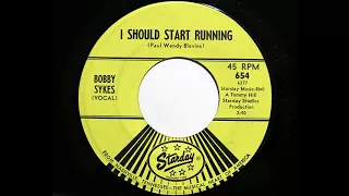 Bobby Sykes - I Should Start Running (Starday 654)