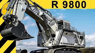 BIGGEST EXCAVATOR IN THE WORLD! 4000 HP & 800 TONS -  LIEBHERR R 9800