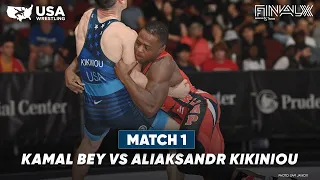 Kamal Bey vs. Aliaksandr Kikiniou | 2023 Final X Round 1