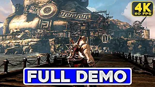 God of War Ascension (PS3) Total Recall Demo Gameplay (4K 60FPS)