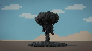 Lego Nuclear Explosion (Blender)