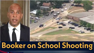 "This Is Insanity" Senator Cory Booker on Robb Elementary School Shooting in Uvalde, Texas