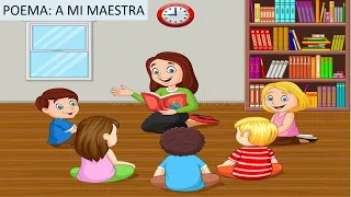 Poema:  A mi maestra