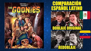 Los Goonies [1985] Comparación del Doblaje Latino Original y Redoblaje | Español Latino