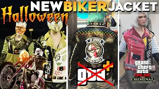 How to Get ALL NEW RARE HALLOWEEN BIKER JACKETS (JUDGEMENT DAY) WITHOUT GTA Plus in GTA 5 Online