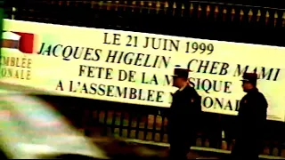 HIGELIN-1999-Répétitions Concert Fête de la musique devant L'Assemblée Nationale