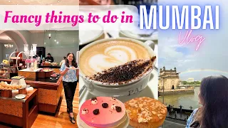 MUMBAI Vlog ~ FANCY Things To Do💝 Taj Mahal Palace High Tea Buffet 🎂 Biggest Mall 🛍️ French Cafe ☕️