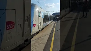 Arriver d'une z50000 en gare du val d'argenteuil