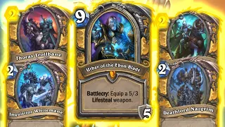 Horseman Exodia Uther OTK Paladin Is Back in 2023 At March of the Lich King | Hearthstone