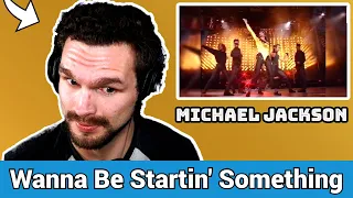 Singer's Reaction to Wanna Be Startin' Something (LIVE) - Michael Jackson