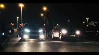 LADA XRAY CROSS vs HYUNDAI CRETA. УЛИЧНЫЕ ГОНКИ. СХОДКА