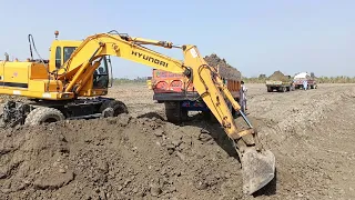 Excavator Rolls Over in Beverly Hills Village Excavato Super Work 2024 HD Video