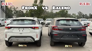 New Maruti Suzuki FronX vs Baleno 2023 🔥Which one should you buy under Rs 8.40L - Hatchback or SUV?