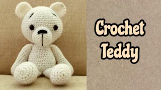 How to crochet a teddy/ Amigurumi teddy/ crochet teddy bear