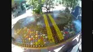 Best Beer pong table in the world 1,664 bottle cap