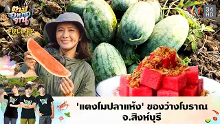 'แตงโมปลาแห้ง' ของว่างโบราณ จ.สิงห์บุรี | ตามอำเภอจาน | 23 เม.ย.67 Full EP