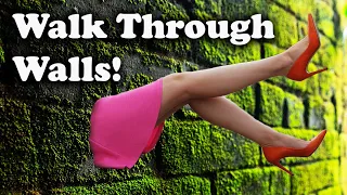 How to walk through walls in real life!