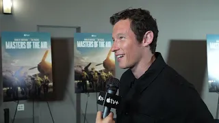 Masters of the Air: Callum Turner "Major John ’Bucky’ Egan" Interview | ScreenSlam