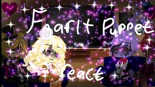 Fnaf1+ puppet react to sleep well// fnaf×poppy playtime//credits in desc