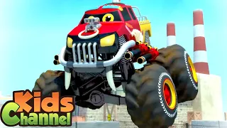 We Are The Monster Trucks | Car Cartoon Videos for Children - Kids Channel