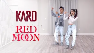 KARD - ‘Red Moon’ Dance Cover | Ellen and Brian