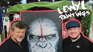 Meeting Andy Serkis Scotland 2023 #scotlandcomiccon #andyserkis