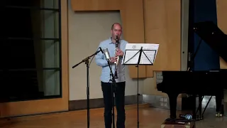 Stravinsky, 3 Pieces for Solo Clarinet, 3rd Movement