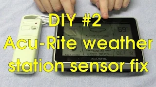 DIY #2 - Acu-Rite weather station sensor fix