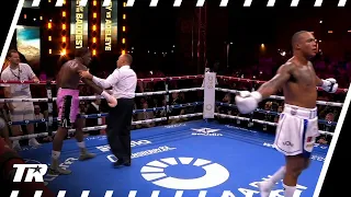 David Adeleye Punches Ref After Getting Knocked Out by Fabio Wardley