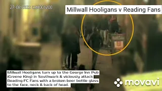 Millwall v Reading Hooligans PUB FIGHT!