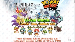 「FINAL FANTASY XIV」Seasonal Event: Yo-kai Watch "All Minion's & Mount"