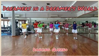 Dreamers in a Dreamer's World - Line Dance // Choreo by Janene Lawson