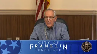 City of Franklin, Planning Commission 1-27-2022