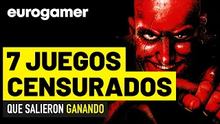 7 VIDEOJUEGOS CENSURADOS que al final SALIERON GANANDO