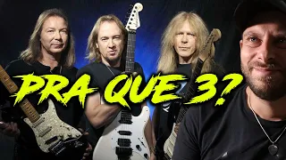 1 é pouco, 2 é bom, 3 é IRON MAIDEN