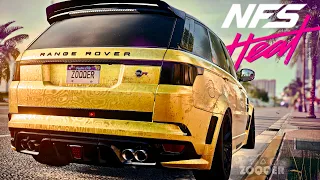 GOLDEN Range Rover MANSORY Tuning - NEED FOR SPEED HEAT